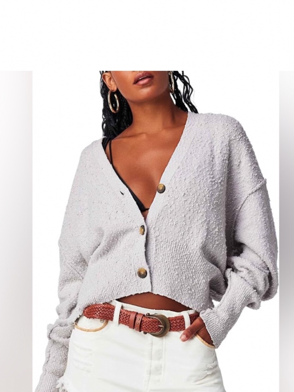 Free People Found My Friend Cardigan. Large. Oversized
